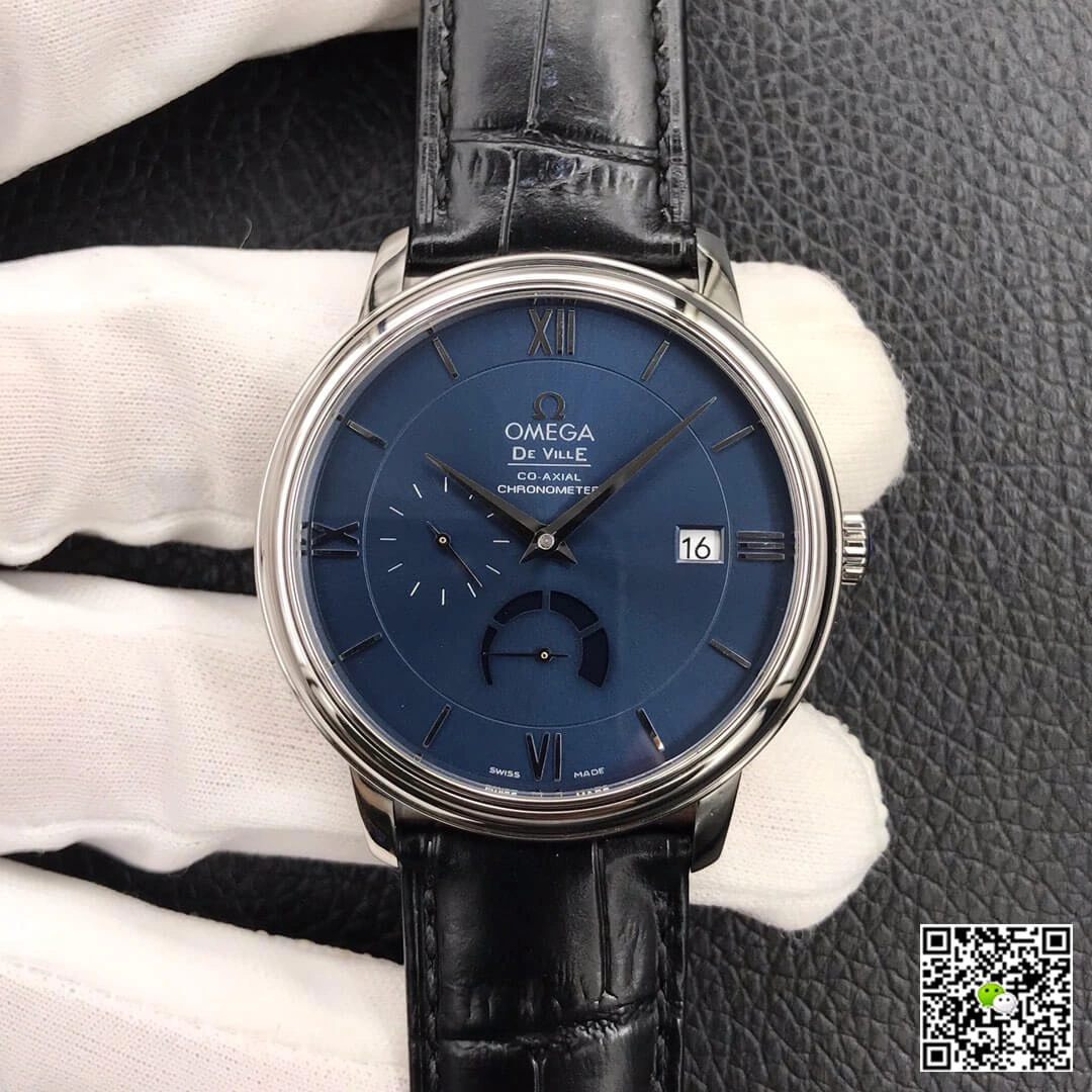 Omega De Ville 424.13.40.21.03.001 ZF Factory 1:1 Best Edition Replica Watch Stainless Steel Bezel